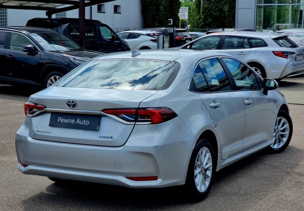 Toyota Corolla cena 91900 przebieg: 72379, rok produkcji 2021 z Stary Sącz małe 466